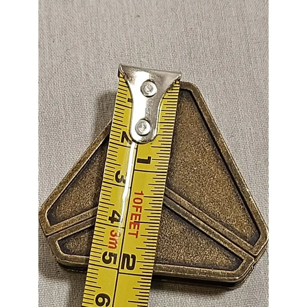 Geometric Shape Magic Toy Zinc Alloy Triangle Model Metal Puzzle Game